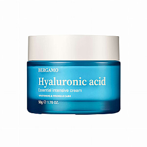 BERGAMO Hyaluronic Acid Essentail Intensil Cream увлажняющий крем для лица 50г