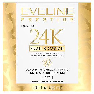 EVELINE 24k Крем против морщин Snail&Caviar дневной 50 мл