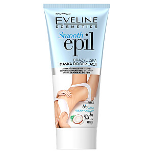 EVELINE Smooth Epil Brazilijos kojų bikinio kaukė pažastų plaukams šalinti 175 ml