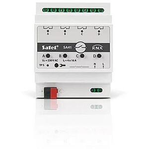 SATEL KNX 4-канальный коммутационный актуатор KNX-SA41