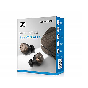 Sennheiser Momentum True Wireless 4 ausinės – juodos varinės