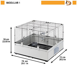 FERPLAST MODULAR 1 КЛЕТКА 74x72x56 см