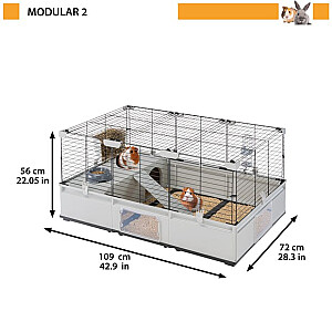 FERPLAST MODULAR 2 КЛЕТКА 109x72x56 см