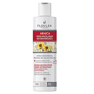 FLOSLEK Arnica micelinis makiažo valiklis kraujagyslėms odai 225ml