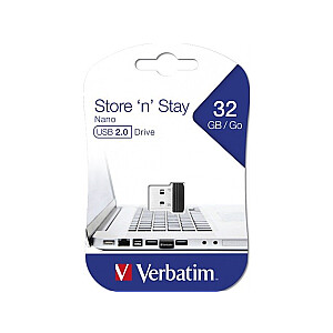 „Flash“ atmintinė „Verbatim“ 32 GB „Nano Store“ USB 2.0