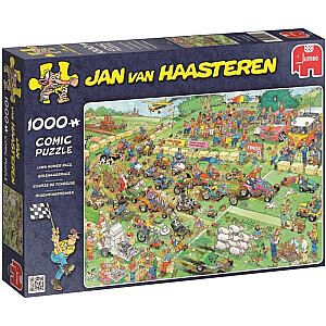 Jumbo Jan van Haasteren Rasenmäherrennen 1000 Teile Puzzle (19021 )