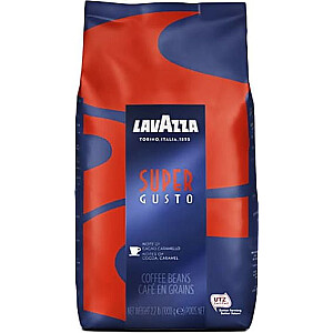 Lavazza Super Gusto UTZ kavos pupelės 1 kg.