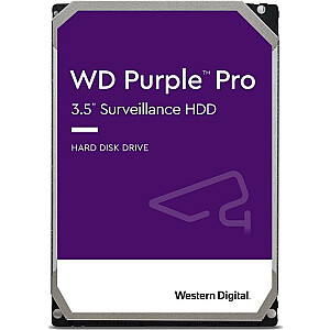 WD Purple Pro 10TB 3,5" SATA III (6Gb/s) serverio diskas (WD101PURP)