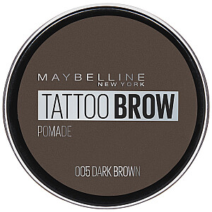 MAYBELLINE New York Tattoo Brow Pomade pomade do brwi 005 Tamsiai ruda 3,5 ml