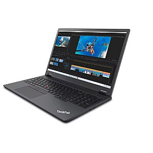 „ThinkPad P16v G1“ mobilioji darbo stotis 21FE000TPB 7940HS/32GB/1TB/RTXA2000 8GB/16.0 WUXGA/Thunder Black / 3 metų „Premier“ palaikymas + CO2 užskaita