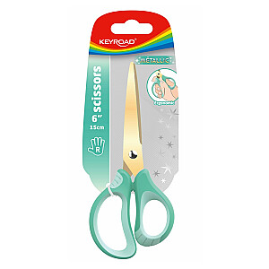 Ножницы Keyroad Metallic, 15,5 см, с титановым покрытием
