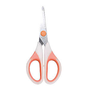 Keyroad Jelly Gel žirklės 13 cm, vaikiškos, minkšta rankena, ergonomiško dizaino.