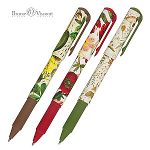 Pen Bruno Visconti DreamWrite Flora Gėlės 0,7 mm, mėlynos spalvos