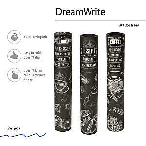 Bruno Visconti DreamWrite Caffè nero rašiklis, 0,7 mm, mėlynas