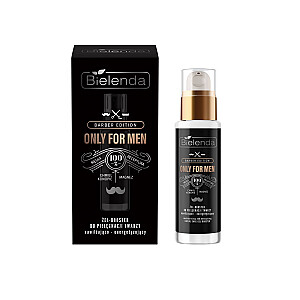 BIELENDA Only For Men Barber Edition drėkinamasis ir gaivinantis gelio stiprintuvas 30 ml