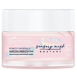 BIELENDA Sensory Mask raminanti ir vėsinanti prebiotinė kaukė 50g