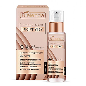 BIELENDA Firming Peptides stangrinantis ir lyginantis serumas nuo raukšlių dienai/nakčiai 30ml