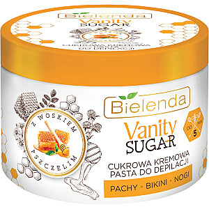 BIELENDA Vanity Sugar kreminė cukraus pasta pažastų, bikinio ir kojų depiliacijai 100g