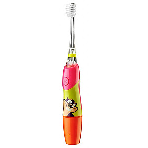 BRUSH BABY Звуковая зубная щетка Kidz Sonic с двумя сменными насадками для детей 3-6 лет Beaver