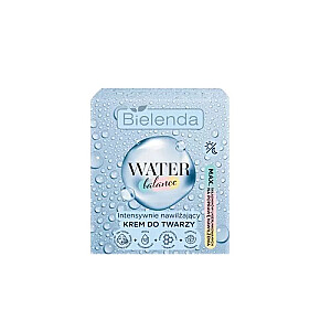 BIENDA Water Balance intensyviai drėkinamasis veido kremas 50ml