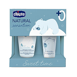 CHICCO SET Sweet Time balzamas 150ml + veido kremas 50ml