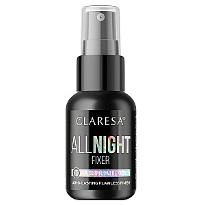 CLARESA All Night Fixer makiažo fiksavimo purškiklis 50ml