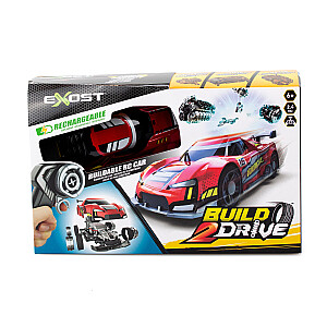 EXOST Radijo bangomis valdomas automobilis „Build 2 Drive“, 15 cm