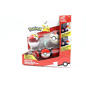 Pokemon: Clip 'N' Go Premium Pokemon Ball + Machop diržas