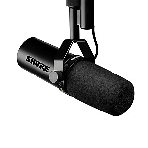 Shure SM7dB – dinaminis vokalinis mikrofonas su įmontuotu pirminiu stiprintuvu