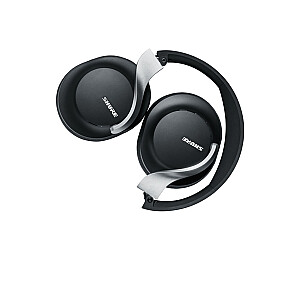 Shure Aonic 40 ausinės laidinės ir belaidės galvos juostos muzikos USB Type-C Bluetooth Black