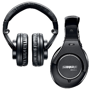 Проводные наушники Shure SRH840 черного цвета