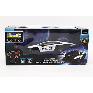 REVELL 24664 automobilis, skirtas Lamborghini Aventador policijos radijui