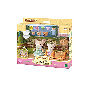 Sylvanian Families Dykumos lapių šeima iškyloje 5698