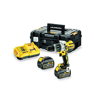 DEWALT smūginis gręžtuvas 18V 95/66Nm 3 GREITIS 2 x 6,0Ah TSTAK DCD996T2 KĖbulas