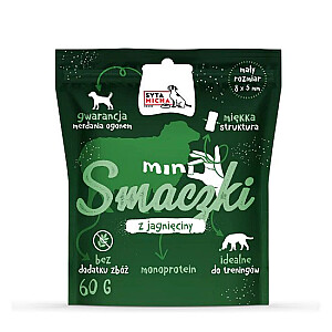 SYTA MICHA Mini Lamb skanėstai - skanėstai šunims - 60 g