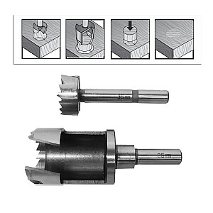 AWTOOLS MEDIENOS PJAUSTYMAS 40 mm