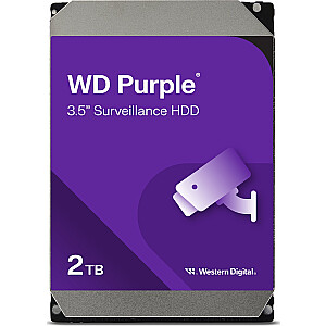 Dysk serwerowy WD Purple 2TB 3.5'' SATA III (6 Gb/s)  (WD23PURZ)