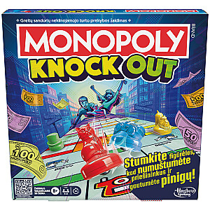 MONOPOLY Žaidimas „Monopolis: Knockout“ (lietuvių k.)