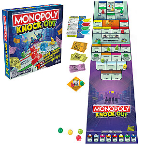 MONOPOLY Žaidimas „Monopolis: Knockout“ (lietuvių k.)