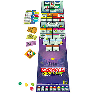 MONOPOLY Žaidimas „Monopolis: Knockout“ (lietuvių k.)