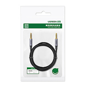 Ugreen cable AUX mini jack 3.5mm cable (male) - 3.5mm mini jack (male) 2m black (AV183)