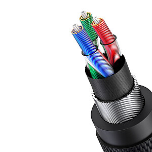 Ugreen cable AUX mini jack 3.5mm cable (male) - 3.5mm mini jack (male) 2m black (AV183)