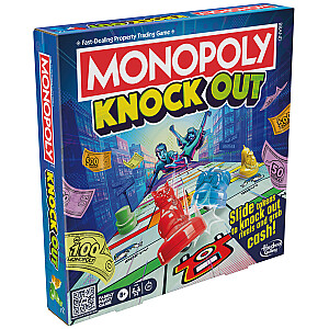 MONOPOLY Stalo žaidimas „Knockout“, anglų k.