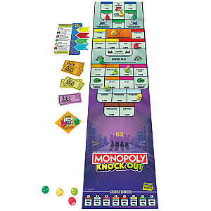 MONOPOLY Stalo žaidimas „Knockout“, anglų k.