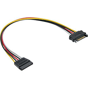 InLine SATA 15-pin - SATA 15-pin, 0.3m, Wielokolorowy (29651A)