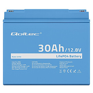 Akumulator LiFePO4 Litowo-Żelazowo-Fosforanowy | 12.8V | 30Ah |  384Wh | BMS 