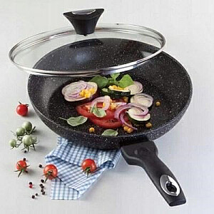 TIROSS MARBLE FRYING PAN WITH LID 26cm TS-1255P