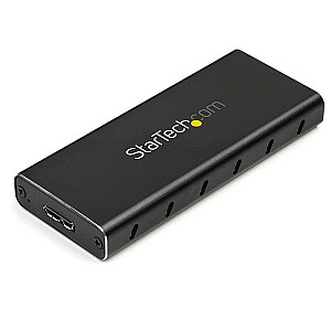 Startech Externes USB3.1 M.2 FestplattengehĂ¤use NGFF schwarz