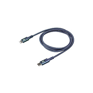 XTORM Kabel USB-C - Lightning  MFI (1m) niebieski