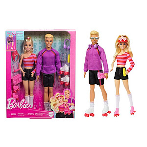 BRB BARBIE AND KEN ROLLER SKATES SET HXK90 WB4